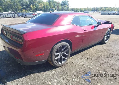 2022 Dodge Challenger Gt из США, поврежденный, VIN 2C3CDZJG0NH263789